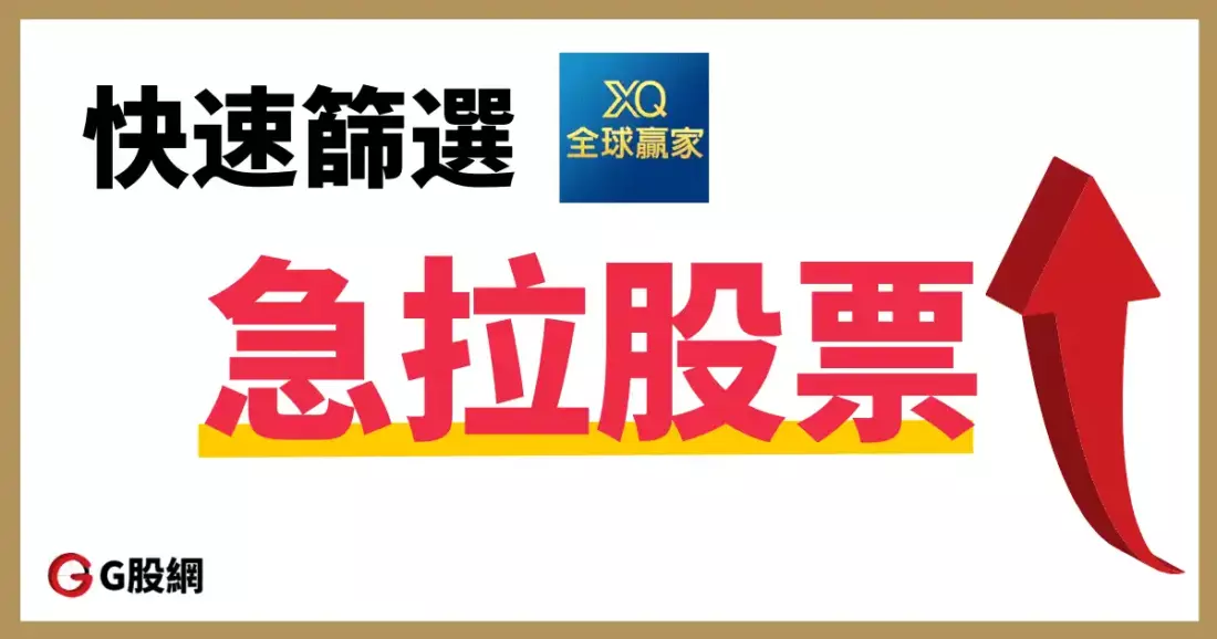 如何利用XQ策略雷達快速篩選1分鐘急拉股票