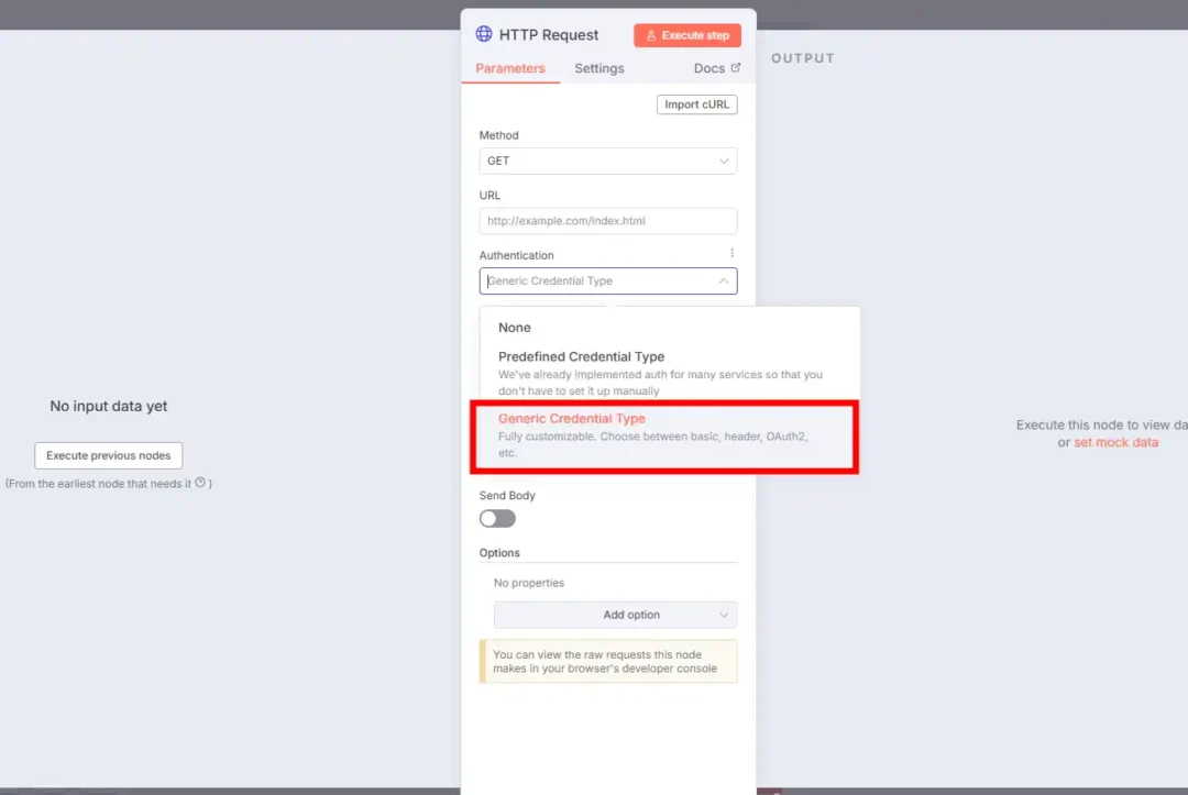 設定line HTTP Request